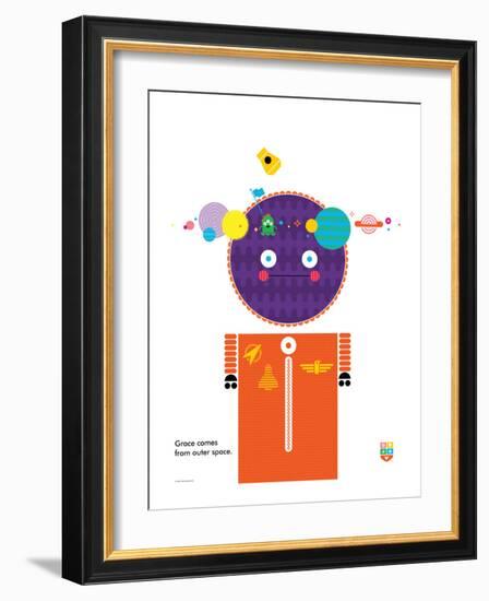 Wee You-Things, Grace-Wee Society-Framed Giclee Print