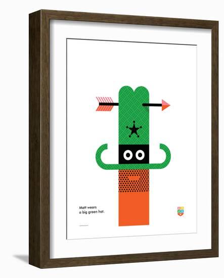 Wee You-Things, Matt-Wee Society-Framed Giclee Print