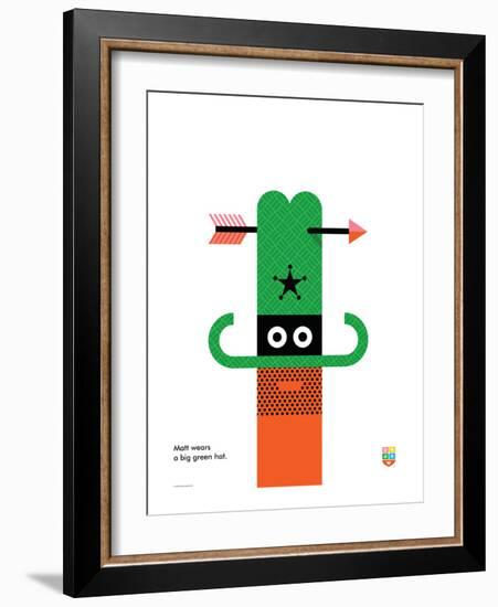 Wee You-Things, Matt-Wee Society-Framed Giclee Print