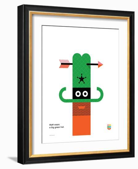 Wee You-Things, Matt-Wee Society-Framed Giclee Print