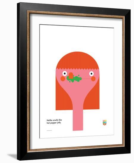 Wee You-Things, Nellie-Wee Society-Framed Giclee Print