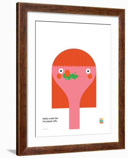 Wee You-Things, Nellie-Wee Society-Framed Giclee Print