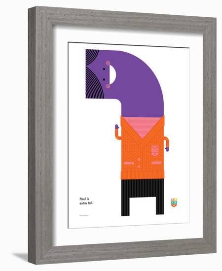 Wee You-Things, Paul-Wee Society-Framed Giclee Print