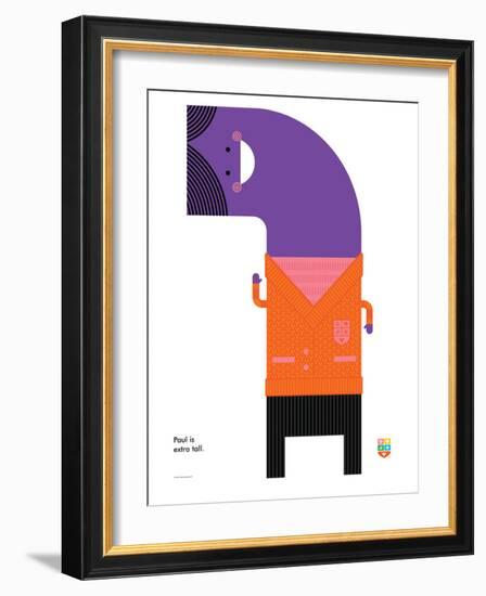 Wee You-Things, Paul-Wee Society-Framed Giclee Print