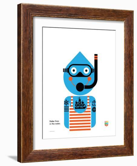 Wee You-Things, Potter-Wee Society-Framed Premium Giclee Print