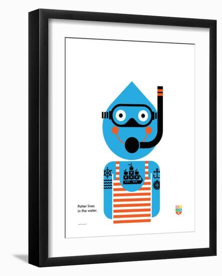 Wee You-Things, Potter-Wee Society-Framed Giclee Print