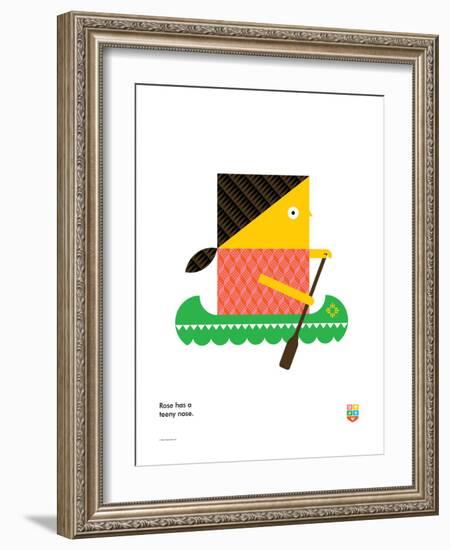 Wee You-Things, Rose-Wee Society-Framed Giclee Print