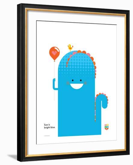 Wee You-Things, Sue-Wee Society-Framed Giclee Print