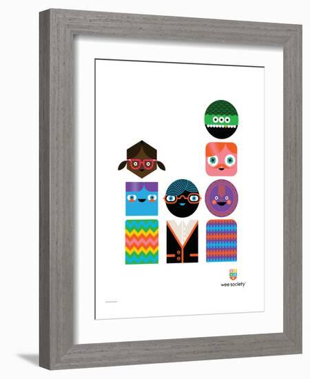 Wee You-Things Totem, Bea-Wee Society-Framed Giclee Print