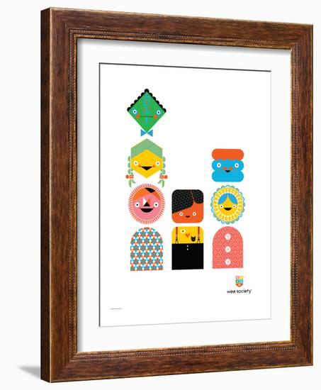 Wee You-Things Totem, Emily-Wee Society-Framed Giclee Print