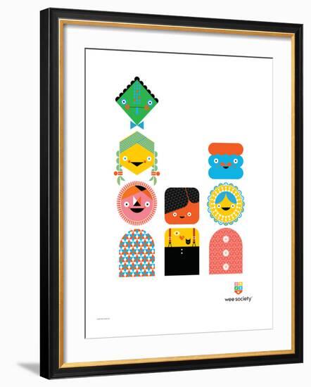 Wee You-Things Totem, Emily-Wee Society-Framed Giclee Print