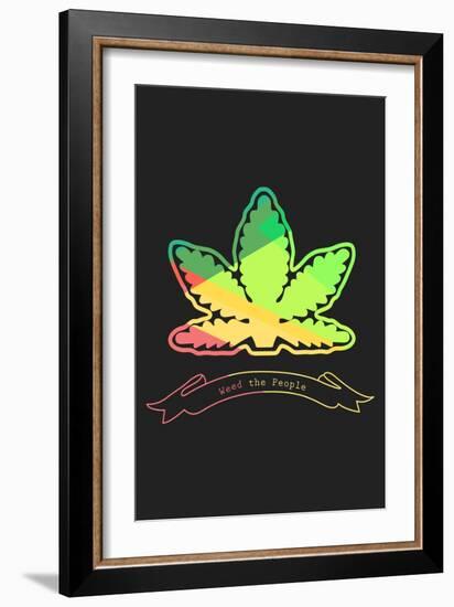 Weed The People-null-Framed Art Print