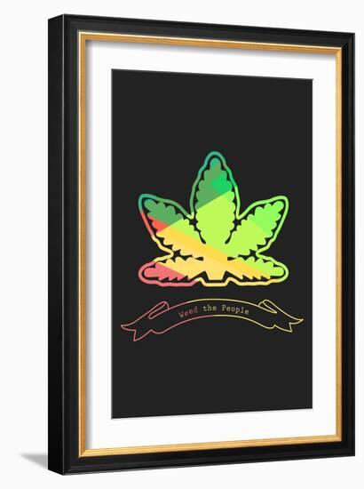 Weed The People-null-Framed Art Print