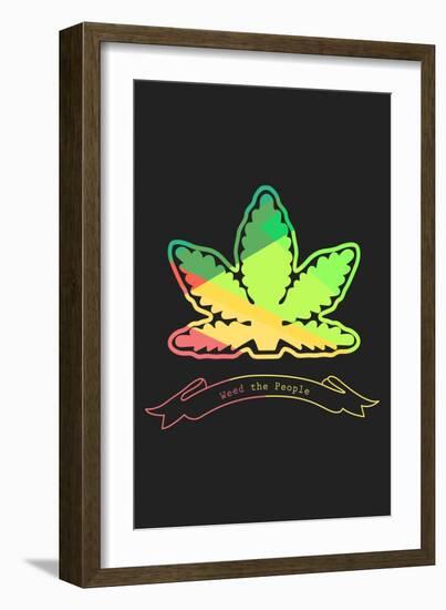 Weed The People-null-Framed Premium Giclee Print