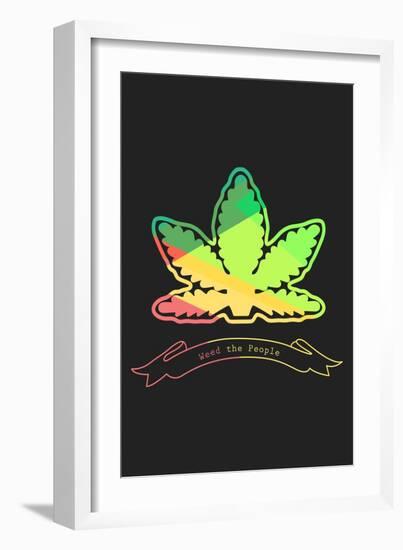 Weed The People-null-Framed Premium Giclee Print