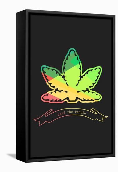 Weed The People-null-Framed Stretched Canvas