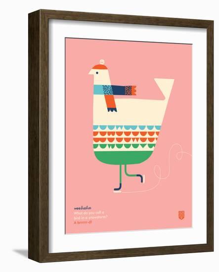 WeeHeeHee, Brrrr-d-Wee Society-Framed Art Print