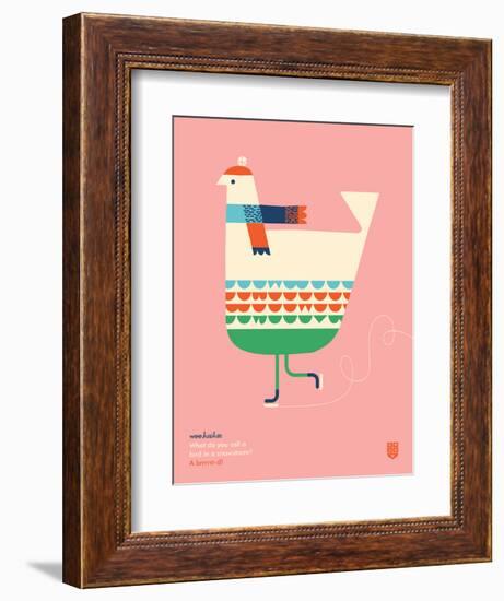 WeeHeeHee, Brrrr-d-Wee Society-Framed Premium Giclee Print