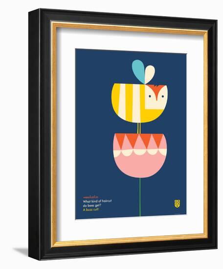 WeeHeeHee, Buzz Cut-Wee Society-Framed Premium Giclee Print