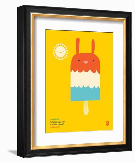 WeeHeeHee, Hopsicle-Wee Society-Framed Art Print