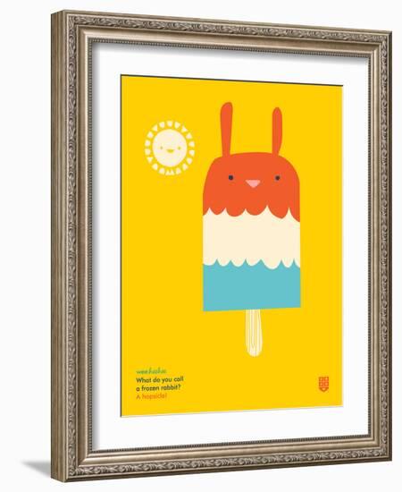 WeeHeeHee, Hopsicle-Wee Society-Framed Art Print