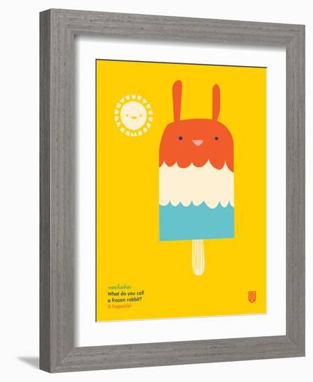 WeeHeeHee, Hopsicle-Wee Society-Framed Art Print