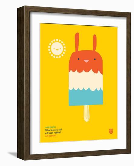 WeeHeeHee, Hopsicle-Wee Society-Framed Art Print