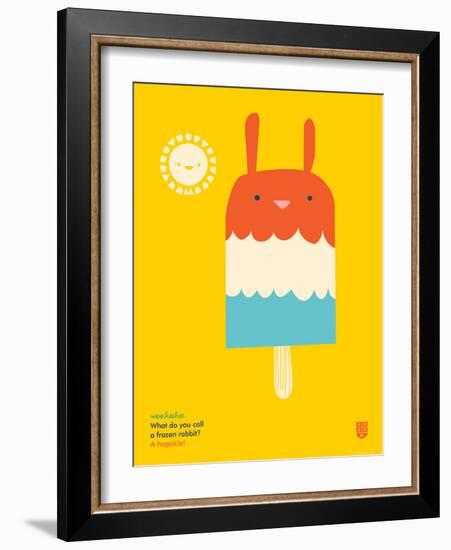 WeeHeeHee, Hopsicle-Wee Society-Framed Art Print