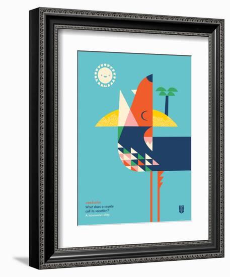 WeeHeeHee, Howliday-Wee Society-Framed Premium Giclee Print