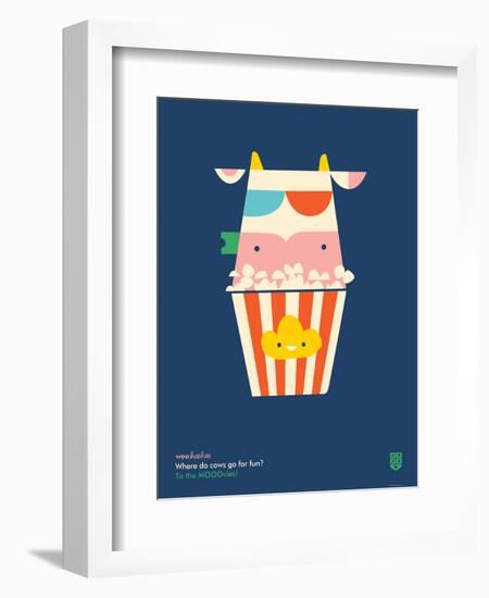 WeeHeeHee, MOOOvies-Wee Society-Framed Art Print