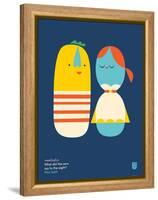 WeeHeeHee, Nice Belt-Wee Society-Framed Stretched Canvas