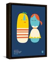 WeeHeeHee, Nice Belt-Wee Society-Framed Stretched Canvas
