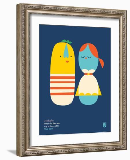 WeeHeeHee, Nice Belt-Wee Society-Framed Art Print