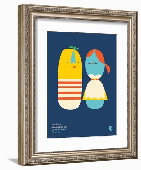 WeeHeeHee, Nice Belt-Wee Society-Framed Art Print