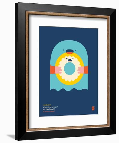 WeeHeeHee, Scream Cheese-Wee Society-Framed Art Print