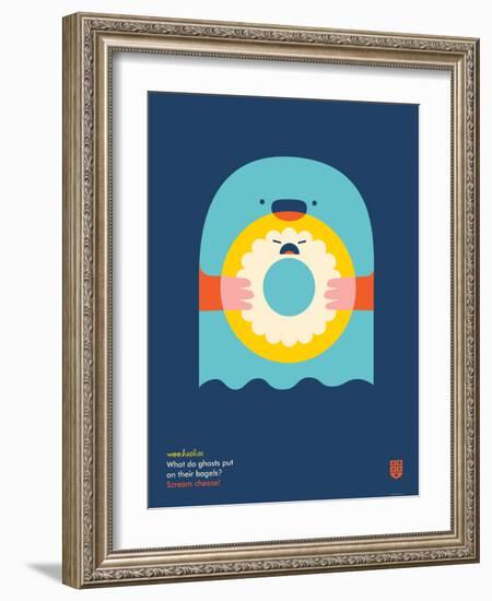 WeeHeeHee, Scream Cheese-Wee Society-Framed Art Print