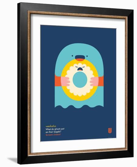 WeeHeeHee, Scream Cheese-Wee Society-Framed Art Print