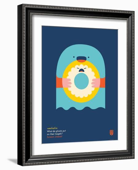 WeeHeeHee, Scream Cheese-Wee Society-Framed Art Print