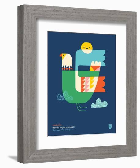 WeeHeeHee, Soar-y-Wee Society-Framed Premium Giclee Print