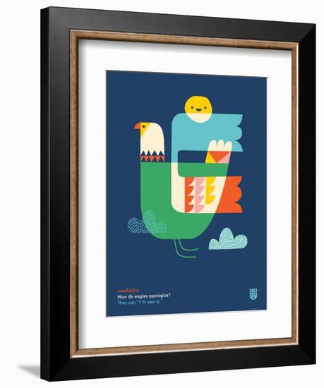 WeeHeeHee, Soar-y-Wee Society-Framed Premium Giclee Print