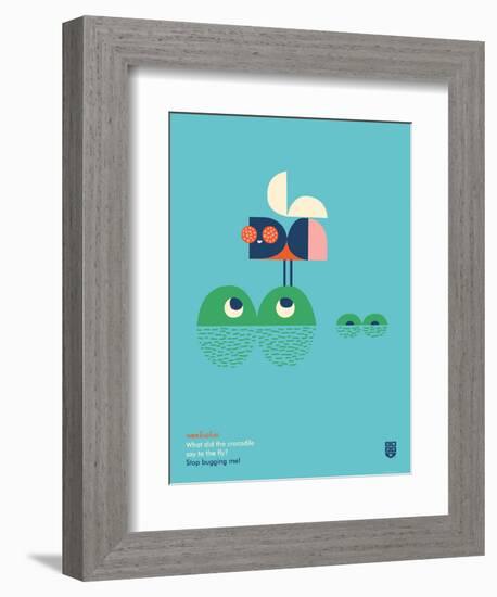 WeeHeeHee, Stop Bugging Me-Wee Society-Framed Art Print