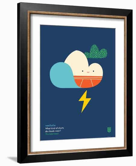 WeeHeeHee, Thunderwear-Wee Society-Framed Art Print
