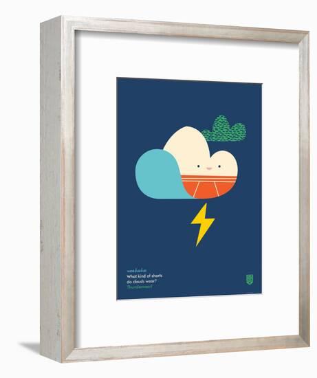 WeeHeeHee, Thunderwear-Wee Society-Framed Art Print