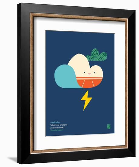 WeeHeeHee, Thunderwear-Wee Society-Framed Art Print