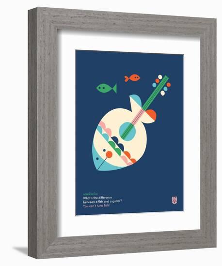 WeeHeeHee, Tuna Fish-Wee Society-Framed Premium Giclee Print