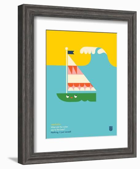 WeeHeeHee, Waved-Wee Society-Framed Art Print