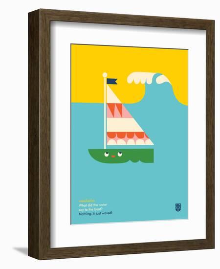 WeeHeeHee, Waved-Wee Society-Framed Art Print