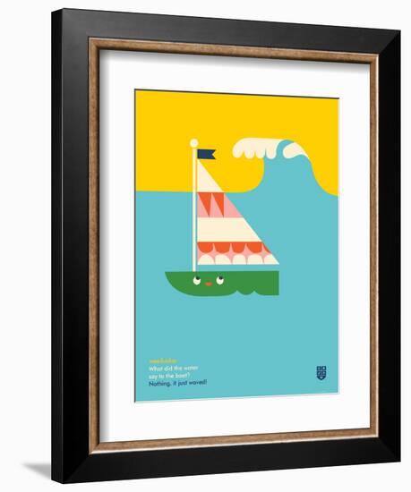 WeeHeeHee, Waved-Wee Society-Framed Art Print