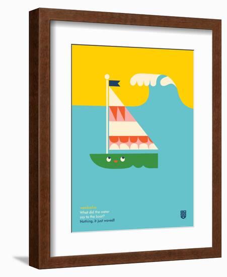 WeeHeeHee, Waved-Wee Society-Framed Art Print