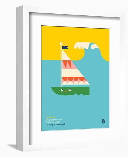 WeeHeeHee, Waved-Wee Society-Framed Art Print